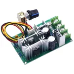 کۆنترولکەری خێرایی بزوێنەری PWM DC 10-60V 20A 1200W 25kHz DC مۆدێلی ڕێکخەری مۆتۆر لەگەڵ بەڕێوەبردنی گەرمی