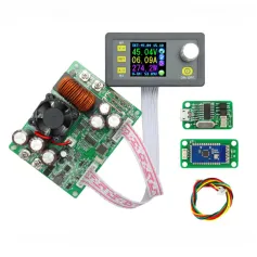 RIDEN? DPS5020 Fonte de alimentação digital com conversor de tensão Buck, voltímetro LCD 50V 20A, comunicação por redução de corrente e tensão constante