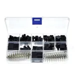 620PCS 2.54MM Dupont Cord Jumper Wire Pin Header Connector Rubber Shell Connector Housing with Terminal
