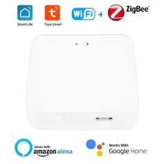 TYZG1 Tuya Smart Home Zigbe Bridge Gateway Hub bluetooth Mesh Zigbe Wireless Bridge Smart Life Điều khiển từ xa với Alexa Google Home