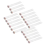 600pcs Light Dependent Resistor LDR 5MM Photoresistor Photoelectric Switch Element Photo Detector 5516