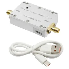 LNA 50M-6GHz RF Low Noise Amplifier 20DB 30DB High Gain Pre-LNA Signal Receiver for Drone Radio FM Hackrf One Image