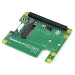 Raspberry Pi PCIe to M.2 HAT High Speed Expansion Adapter Supports NVMe Protocol M.2 Solid State Drive with 16P Cable