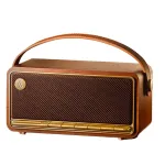 Edifier M285 40W Retro Portable Speaker bluetooth Speaker 360° Sound Field Hi-res Audio 19H Playback TWS Support USB Soundcard TF Card Playback Handheld Outdoors Speakers