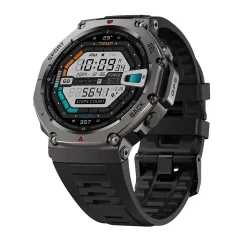 Rogbid M7 1.43-inch AMOLED Display GPS Compass&Barometric Altimeter 5ATM Waterproof bluetooth Call Heart Rate Blood Oxygen Monitor Sleep Monitoring Stress Tracking Menstrual Cycle Multi-sport Modes Smart Watch