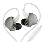 KZ EDC PRO Wired Earphone 3.5mm Jack Earbuds Large Dynamic Drivers Bass HiFi Monitor with Detachable Audio Cable In-ear Headphone Earbuds