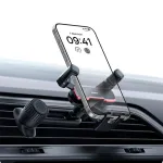 Baseus BS-CM040 Horizontal Car Phone Holder Metal Gravity Car Air Vent Cellphone Stand 360° Universal Rotation Ball for 4.7inch-6.5inch Mobile Phone