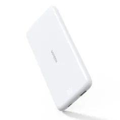 Ugreen PB200 20W 37Wh 10000mAh Power Bank LED Digital Display External Battery Power Supply with 1 Input & 2 Outputs Fast Charging for iPhone 16 16 Pro 15 14 13 Pro Max for Huawei Mate XT for Xiaomi 15pro for Switch for Apple Watch