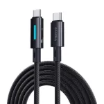 Baseus Vivid Speed PD100W USB-C to USB-C Cable Fast Charging Data Transmission Thickened Copper Core Line 1M/2M Long for iPhone 16 Pro 15 Pro Max for Huawei Mate XT for Xiaomi 15pro for Samsung Galaxy Z Flip6