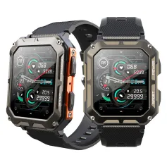 Senbono C20pro 1.83inch HD Screen bluetooth Call Heart Rate Blood Pressure Blood Oxygen Monitor Sleep Monitoring Breathe Training Multi-sport Modes IP68 Waterproof Smart Watch