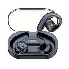 Y3 OWS bluetooth 5.3 Earphone Polymer Diaphram 360° Parnoramic Sound CVC Noise Cancelling LED Digital Display IPX5 Waterproof Earhooks Earphone