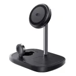 Baseus EnerFill FS41 15W 3-in-1 Magnetic Wireless Charger Fast Wireless Charging Stand with TEC Cooling for Smart Phones for iPhone 16 16 Pro 15 14 13 Pro Max for Samsung Galaxy Z Fold7 for Huawei Pura 80 Ulta for Apple Watch for Airpods