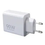 90W 1-Port USB Charger USB-C Fast Charging Wall Charger Adapter EU Plug for iPhone 16 16 Pro 15 14 13 Pro Max for Huawei Pura X for Xiaomi 15pro for Samsung Galasy S25 Ultra