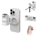 TELESIN Magnetic Phone Camera Shoot Hand Grip Phone Holder Shooting Aid Remote Control Handle for iPhone 16 16 Pro 15 14 13 Pro Max for HUAWEI Pua X for SAMSUNG Galaxy S25 Ultra