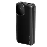 ESSAGER ES-D023 22.5W 37/74Wh 10000/20000mAh Digital Display Power Bank with 2 Integrated Cables External Battery Power Supply with 2 Inputs & 4 Outputs Support PD QC2.0/3.0 SCP FCP PPS AFC Fast Charging for iPhone 16 15 14 Pro Max for Huawei for SAMSUNG