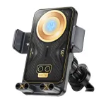 X18 15W Wireless Charging Car Phone Holder Infrared Sensing Automatic Opening and Closing 90° Rotation AI Smart Chip Fast Charging Holder Car Phone Holder