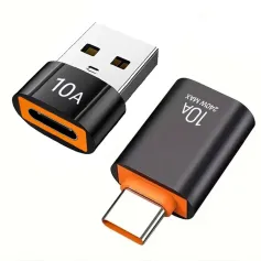 10A OTG USB 3.0 - Type-C アダプター USB メス - Type-C オス 急速充電アダプター OTG USB-C Xiaomi 用 Samsung ノートパソコン用