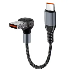 6A USB-A do Type-C Szybkie ładowanie Transmisja danych Linia rdzenia z cynowanej miedzi o długości 0,25 m / 0,5 m dla iPhone 15 15 Plus dla Huawei Pura 70 Ultra dla Xiaomi Civi 4 Pro dla Samsung Galaxy Z Fold 6