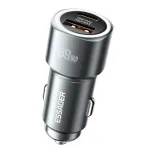 ESSAGER ES-CC16 89W 2-Port USB PD Car Charger Adapter USB-A+USB-C PD QC3.0 Support FCP SCP VOOC Fast Charging for iPhone 15 14 13 Pro for Huawei Nova Flip for Samsung Galaxy Z Flip6