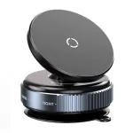 K009 Vacuum Magnetic Car Phone Holder Strong N52 Magnets 18N Force Mechanical Suction Cup Stable Three-Axis Design High Load 7kg Universal for Car Dashboard Glass Panel