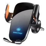 Universal Car Phone Holder Wireless Charging for iPhone 16 15 14 Pro Max for Samsung Fast Charger Magnetic Mount