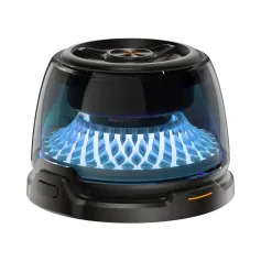 R9 Magnetic Wireless Charger Bluetooth Speaker 40mm Full Frequency Unit RGB Lights 10M Range 3W Portable Multi-Device Compatible Phone Holder Fast Charging Mount Bracket for Smart Phones for iPhone 16 16 Pro for Xiaomi 15pro for Samsung Galaxy S25 Ultra