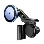 UGreen W525 Magnetic Car Phone Holder Car Air Vent Wireless Mobile Phone Charger Stand 360° Rotary Aluminum Alloy Mount Bracket for iPhone 16 16 Pro 15 14 13 Pro Max for Huawei Mate XT for Xiaomi 15pro for Samsung Galaxy Z Flip6