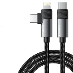 ESSAGER ES-X59 65W Type-C to Type-C+iP Cable PD Fast Charging Data Transmission Copper Core Line 1M/2M Long for iPhone 15 Plus 14 13 for Huawei Pura 70 Ultra for Xiaomi Civi 4 Pro