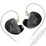 KZ AS10 PRO Wired Earphone 5BA IEMs Bass Stereo HiFi Monitor with Silver-plated Detachable Audio Cable 3.5mm Jack Earbuds Headphones