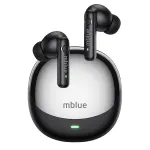 MEIZU Mblue AR09 TWS bluetooth 5.4 Earbuds Wireless Earphone ENC Noise Reduction 10mm Driver Unit Spatial Audio 24H Playback Touch Control Sports Headphones