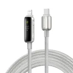 Baseus Vipow 20W USB-C to iP Digital Display Cable Fast Charging Data Transmission Thickened Copper Core Line 1M/2M Long for iPhone 14 14Pro 13 12 11 Pro Max for iPad Pro
