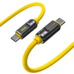 AOHi Adonis 5A 240W USB4 2.0 Type-C to Type-C Cable 120Gbps Bandwidth PD3.1 Fast Charging Data Transmission 8K/4K@540Hz Compatible with Thunderbolt5 Core Line 1M Long for iPhone 16 16 Pro 15 Pro Max for HUAWEI for SAMSUNG for iPad Pro