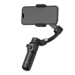 TOKQI M02 AI Mobile Phone Stabilizer 3-axis Foldable Gimbal with Removable Magnetic Remote Control Intelligent Tracking Gesture Control Anti Shake Video Recording Tripod Gimbals for Smartphone Android Apple