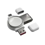 Carregador sense fil portàtil USB-C de 3 W per a l'estació de càrrega iWatch 8 7 6 SE 5 4