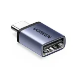 UGreen US306 Type-C Male to USB2.0 Female OTG Adapter Converter for iPhone for Xiaomi for Samsung Mobile Phone Tablet