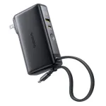 Baseus Nomos NT11 67W 36.5Wh 10000mAh Plug-in Power Bank with LED Display External Battery Power Supply with 2 Inputs & 3 Outputs Support QC3.0 PD3.0 PPS Fast Charging for iPhone 16 16 Pro 15 14 13 Pro Max for HUAWEI for SAMSUNG