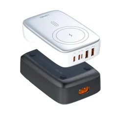 [GaN Tech] LDNIO 140W 5-Port USB PD Wireless Charger 2USB-A+3USB-C PD3.0 QC3.0 AFC FCP SCP DCP PPS Apple2.4A Fast Wireless Charging Desktop Charging Station EU Plug US Plug for iPhone 16 16 Pro 15 14 13 for Huawei Pura X for Samsung Galaxy S25 Ultra