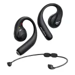 Soundcore AeroFit Pro Наушники 2 в 1 Съемная гарнитура Беспроводные bluetooth наушники 16,2 мм Драйверы LDAC Пространственное аудио 4-микрофон AI Вызов Шумоподавление 46 часов воспроизведение Air Turbo Спортивные заушные крючки Наушники