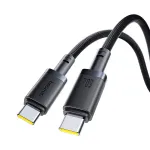 Baseus PD60W Type-C to Type-C Cable PD3.0 Fast Charging Data Transmission Tinned Copper Core Line 0.25M/1M/2M Long for iPhone 17 17Pro 16 15 Pro Max for SAMSUNG for HUAWEI for OPPO