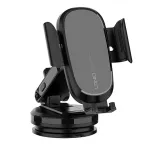LDNIO MV21 15W Wireless Charger Car Phone Holder Grip Mobile Clamp Stand Retractable Base Bracket Support for IPhone 15 14 13 for Samsung Galaxy S24 for Huawei Pura 70 Ultra