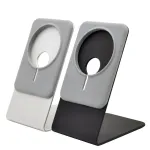 Desktop Mobile Phone Wireless Charger Stand Aluminum Desk Holder Dock for Magsafes Charger for iPhone 16/15/14/13/12 Pro Max for Huawei Pua X for Samsung Galaxy S25 Ultra