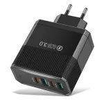 BK304-2A2C 100W 4-Port USB PD Charger 2USB-A+2USB-C PD QC3.0 Fast Charging Wall Charger Adapter EU Plug US Plug for iPhone 16 16 Pro 15 14 13 for Xiaomi 15pro for Samsung Galaxy Z Flip6 for Huawei Mate 70