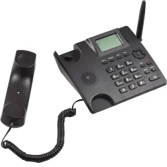 DDK995+ Fixed Wireless Landline Phone Desktop Telephone Support GSM Dual SIM Card 2G Cordless Phone with Antenna