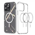 DUX DUCIS Slim Transparent Phone Case Strong Magnetic Attraction Cover with Airbag Shockproof for iPhone 15 15Plus 15 Pro 15Pro Max