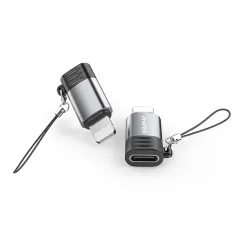 Adattatore convertitore da maschio tipo C a femmina iP / iP maschio a femmina tipo C AWEI A11 per telefono, laptop e computer