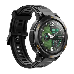 LEMFO Z1 4G GPS Precise Positioning AMOLED 466*466pixels 2MP Camera Aerospace Grade Titanium Bezel Smart Watch Phone