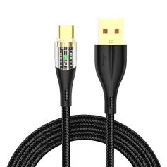 6A 120W USB-A to Type-C Cable Fast Charging Data Transmission Copper Core Line 1M/2M Long for iPhone 16 15 15 Plus for Huawei Mate XT for Xiaomi MIX Fold4 for Samung Galaxy Z Fold6