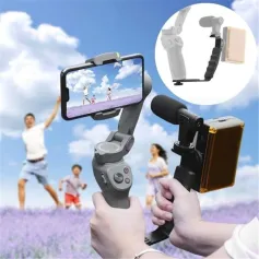 Fashion Handheld L-Shape Handle Mount Gimbal Bracket Grip For OSMO Mobile 2 3