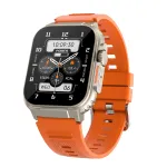 A70 1.96 inch HD Screen Heart Rate Blood Pressure SpO2 Monitor BT5.0 600mAh TWS Connection Smart Watch