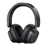Baseus Bowie H1s Pro ANC Headset bluetooth 5.4 Headphone -45dB Active Noise Cancelling Dual Mic Noise Reduction 50mm Driver Unit Spatial Audio 65H Playback Low Game Delay 3.5mm Wired Foldable On-ear Headphones